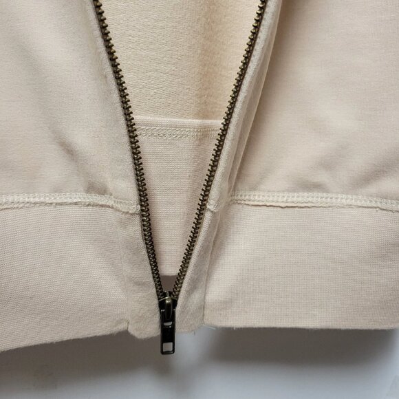 Men's Organic Cotton Soft Cozy Full Zip Spun Bamboo Hoodie - Unisex* - Size L - Picture 10 of 15